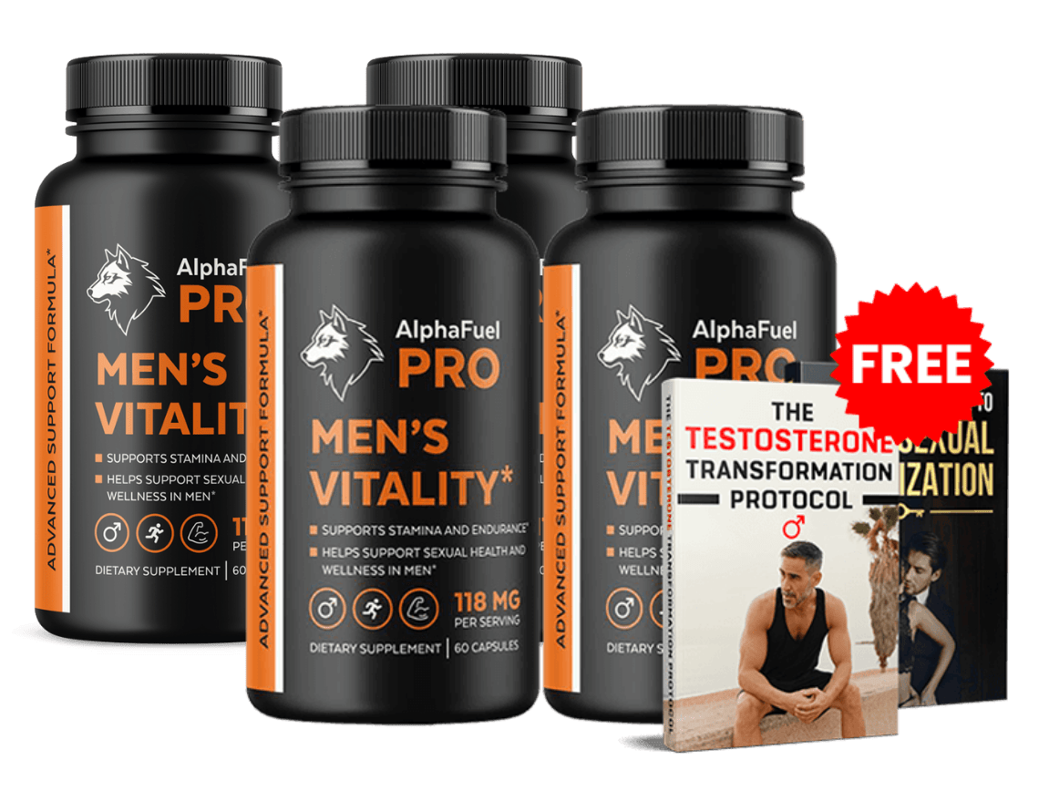 AlphaFuel Pro 4 bottles package