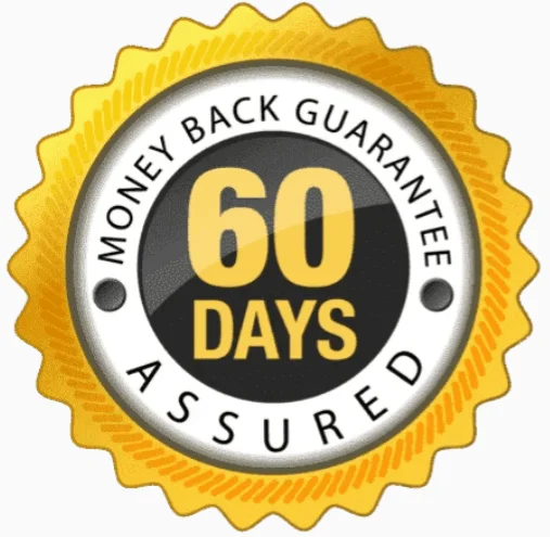 AlphaFuel Pro 60 day money back guarantee badge